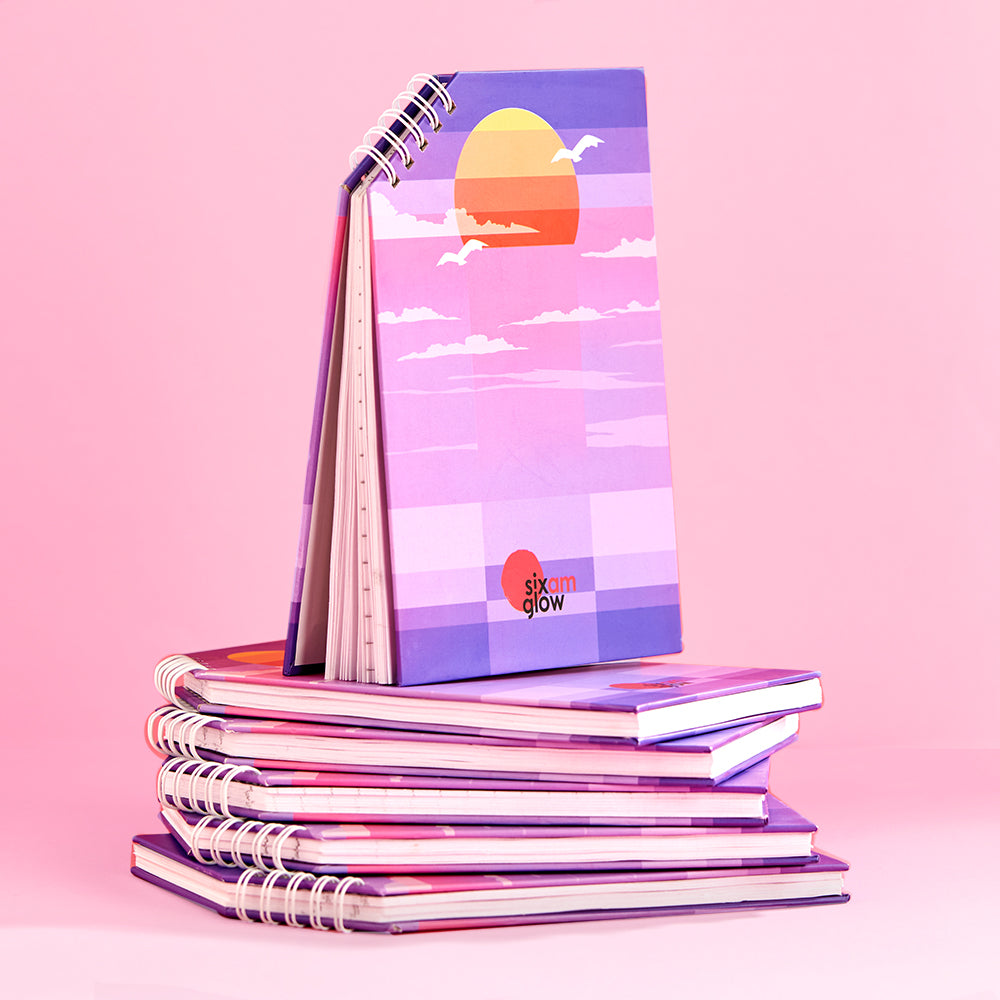 Sunset Glow Notepad