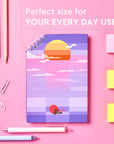 Sunset Glow Notepad